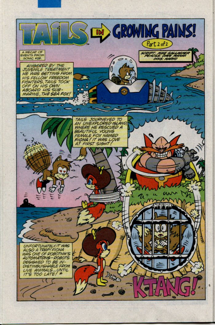 Sonic - Archie Adventure Series December 1995 Page 19